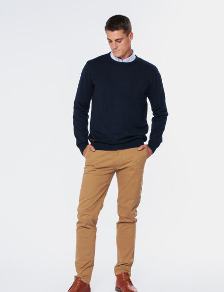 PANTALÓN SKINNY CON SPANDEX Camel