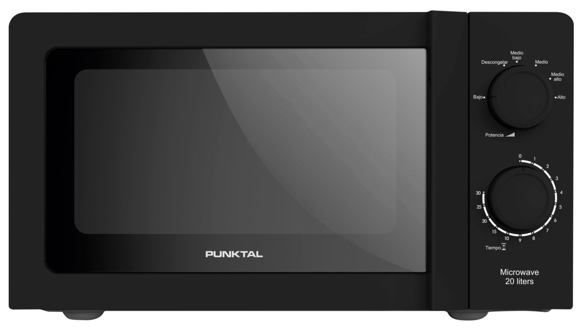 Microondas Punktal 20 Litros, Manual 