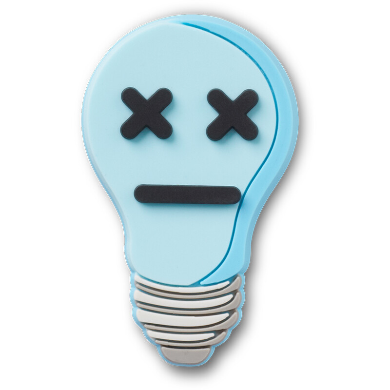 Jibbitz™ Charm Lightbulb Multicolor