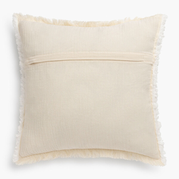 Funda de almohadón LAYER BEIGE - -