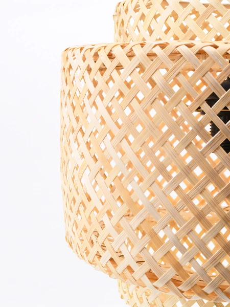 LAMPARA COLGANTE JUTE BEIGE