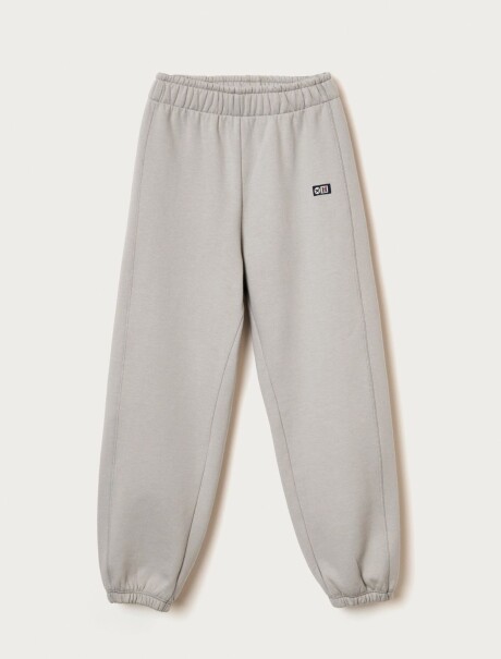 PANTALÓN BABUCHA INFANTIL CON PUÑO ELASTIZADO GRIS