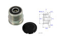 Polea Alternador Marcha Libre Mercedes Benz A 160 (W168)/A 170 Cdi (W168) 99-25 Polea Alternador Marcha Libre Mercedes Benz A 160 (W168)/A 170 Cdi (W168) 99-25