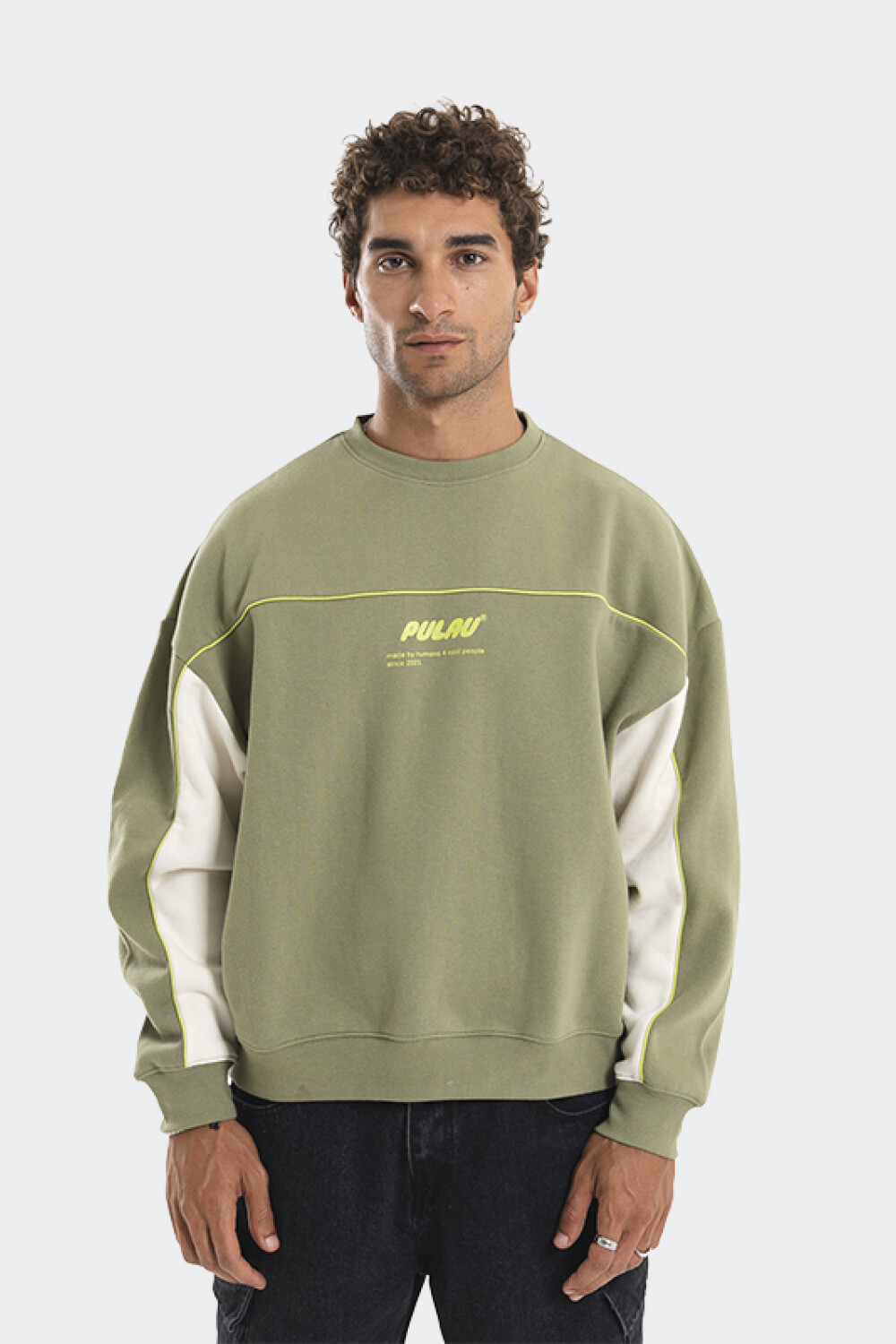 Buzo Pulau Crewneck Verde