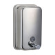 DISPENSADOR DE JABON 1200ML AC METAL INOX 304 SATINADO 000