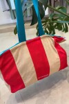 Towel Bag Rojo y Blanco