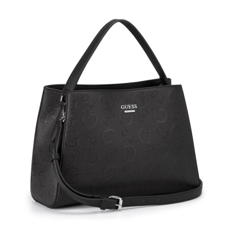 Cartera Guess Satchel Mediana Negro 0