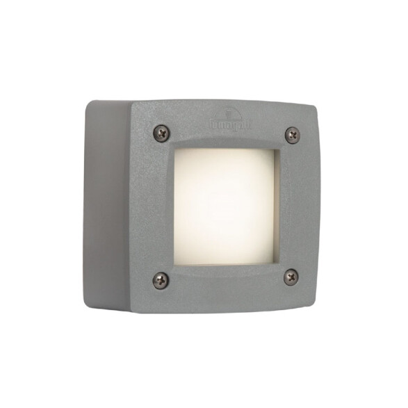 Aplique LED gris IP66 GX53 inc. 120mm EXTRALETI100 FL0365