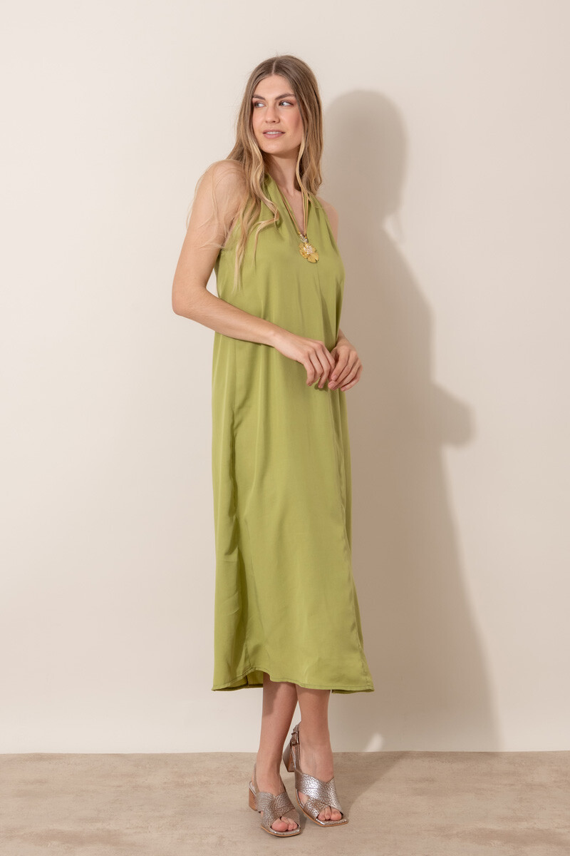 Vestido selena Pistacho