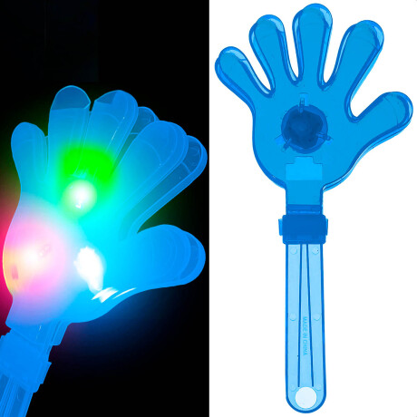 Set Cotillón N4 X24 Manos Con Luz Led Surtido Colores Set Cotillón N4 X24 Manos Con Luz Led Surtido Colores