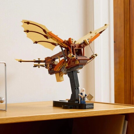 JUEGO DE MESA LEGO® ICONS MAQUINA VOLADORA DE LEONARDO DA VINCI Negro - UNICO