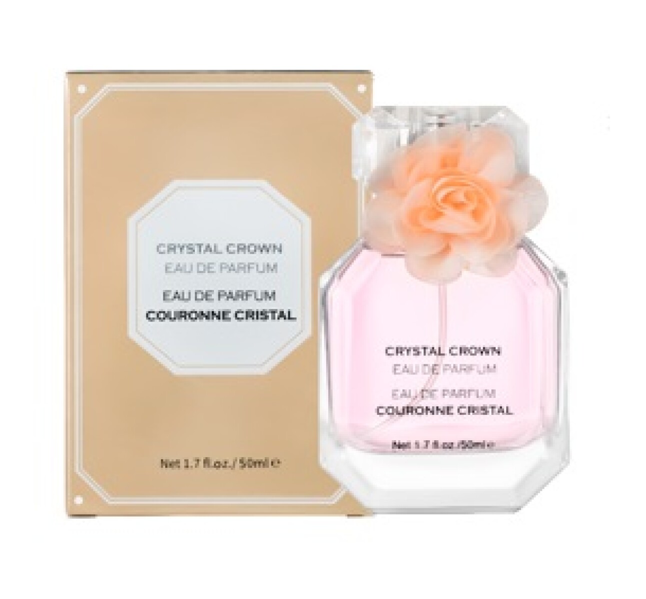 Perfume crystal diamond - naranja 