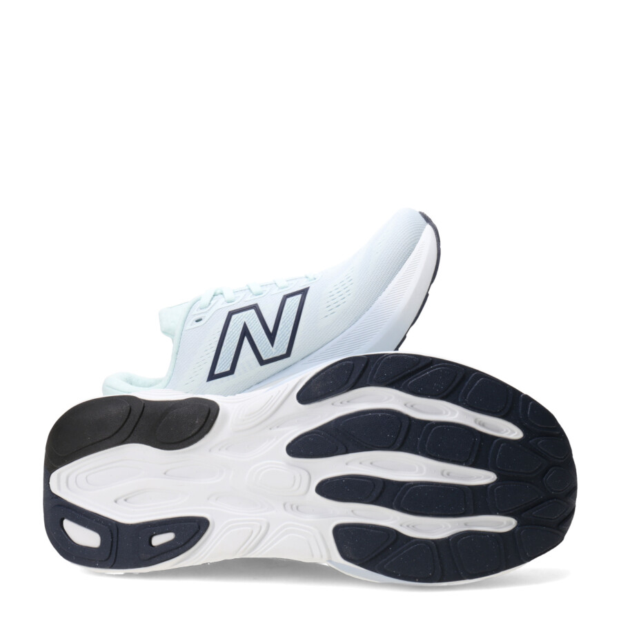 Championes de Mujer New Balance Running 880 Celeste - Azul Marino