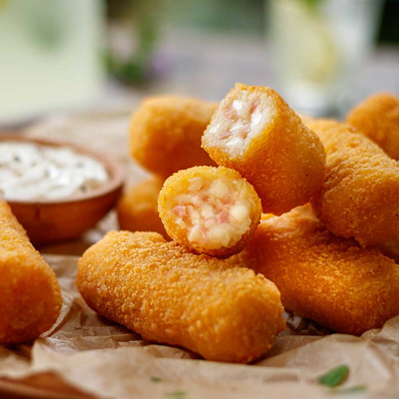 Croqueta jamón y queso 1kg Croqueta jamón y queso 1kg