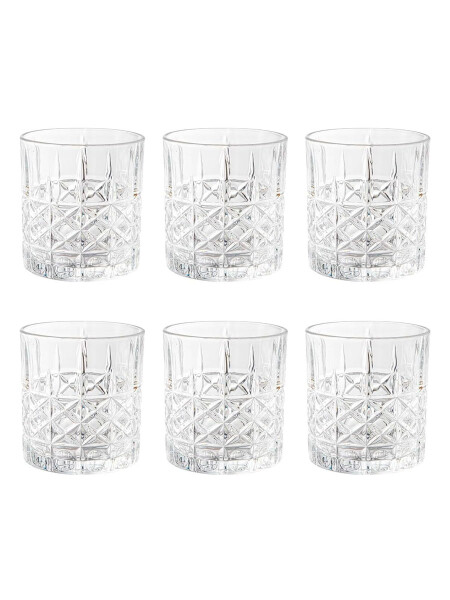 VASO COCTELERIA 6 PCS TRANSPARENTE