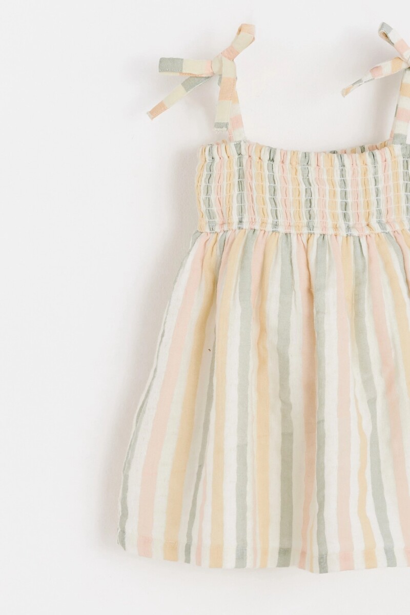 VESTIDO LISA VALU Beige