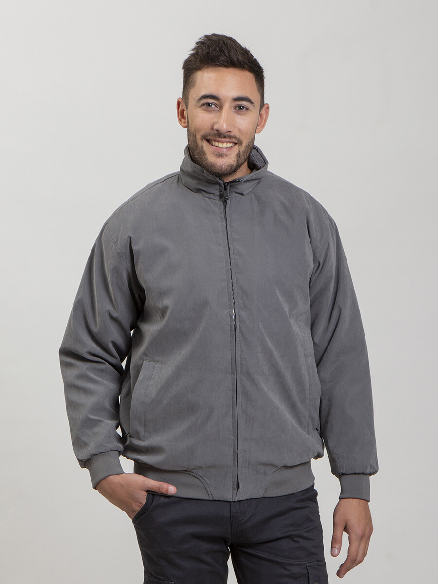 Campera Microfibra liviana - Gris 
