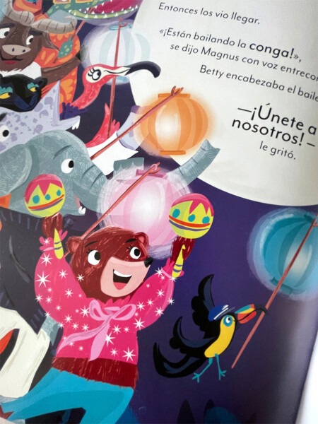 LIBRO QUIERO BAILAR MULTICOLOR