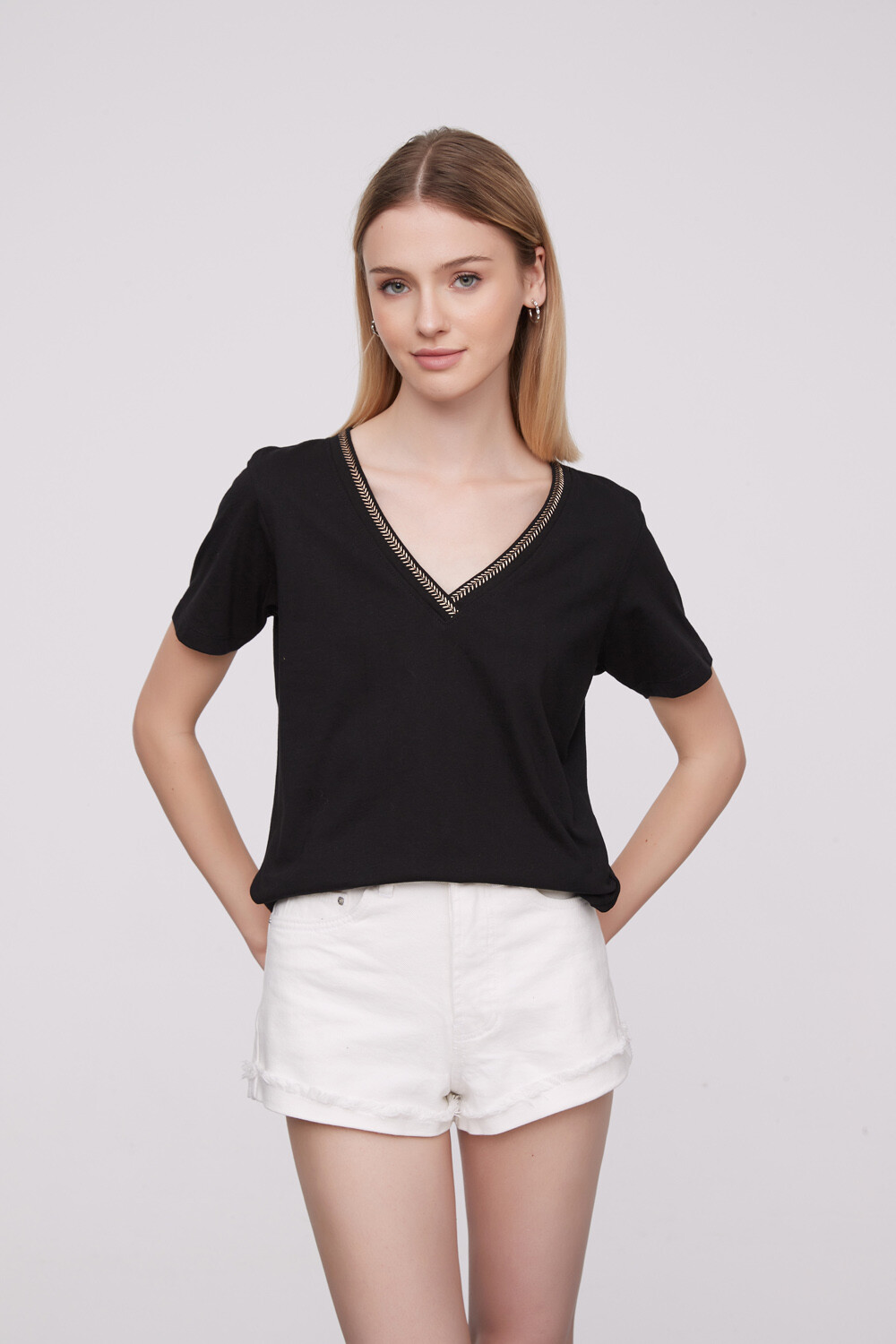 Remera Vianna Negro