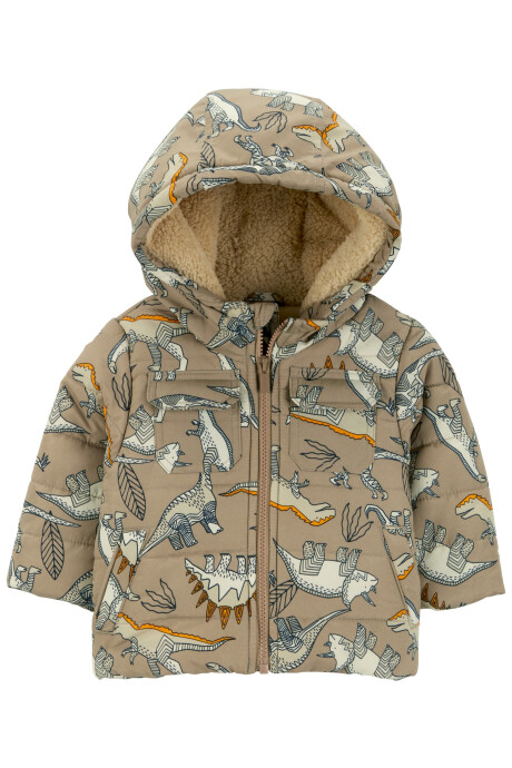 Campera resistente al agua, diseño dinos Campera resistente al agua, diseño dinos