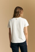 REMERA FLORALIA Blanco