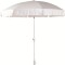 SOMBRILLA DE JARDIN EN ALUMINIO REDONDA DE 2,2 MTS. BLANCA