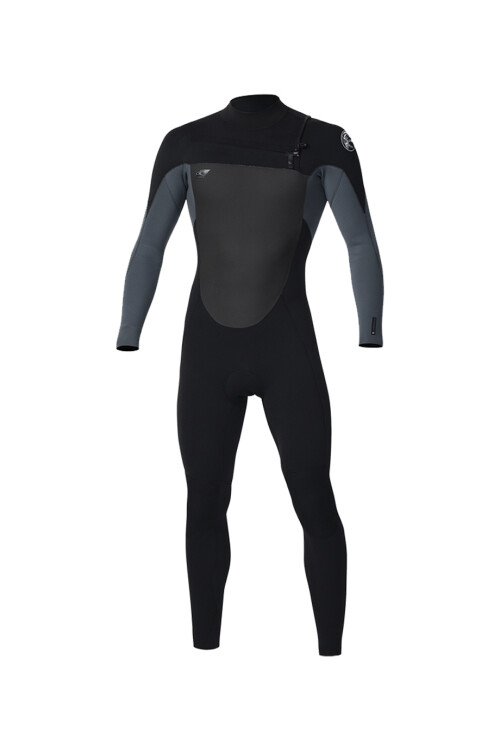 PRE-VENTA (Entrega estimada 15 de marzo) Defender 4/3mm - Chest Zip Full Wetsuit - Graphite PRE-VENTA (Entrega estimada 15 de marzo) Defender 4/3mm - Chest Zip Full Wetsuit - Graphite