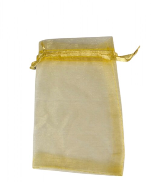 Bolsa organza 12x17 cm. ORO