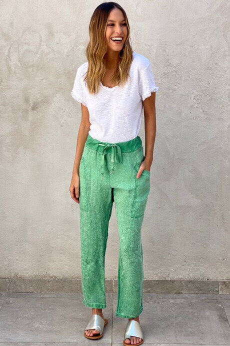 PANTALON COSMOS VERDE