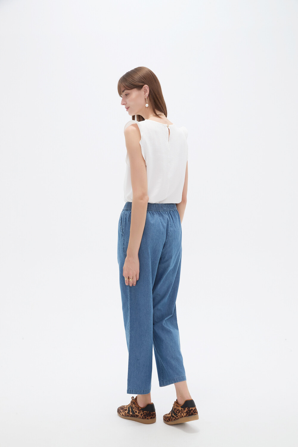 Pantalon Liru Azul Medio
