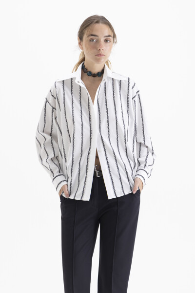 CAMISA ROMANTIC Blanco