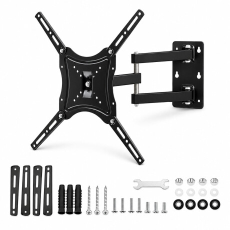Soporte Tv 14 A 55 Pulgadas Con Brazo Movible Soporta 50kgs Negro