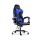 Silla Gamer Lumax Modelo ROM Negro/Azul