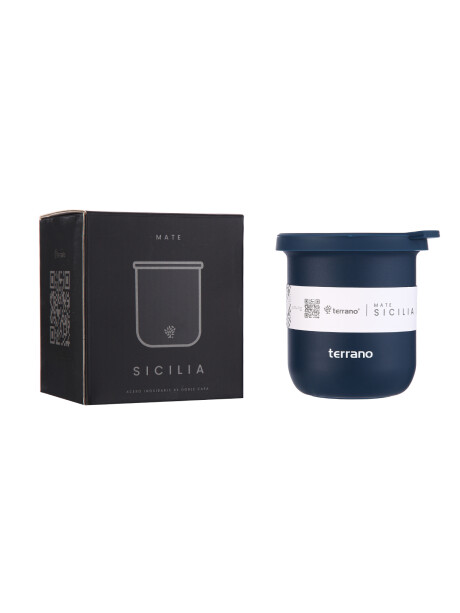 Mate Sicilia Azul Opaco