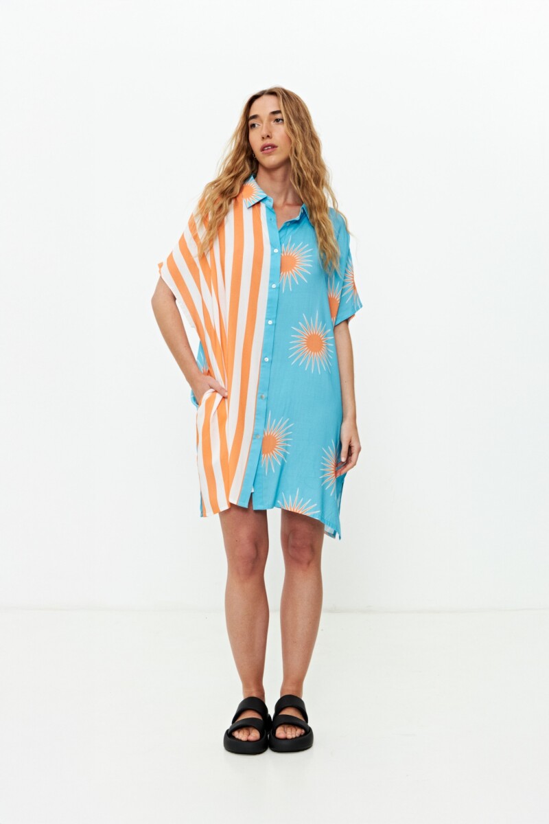 Túnica rayas - multicolor 