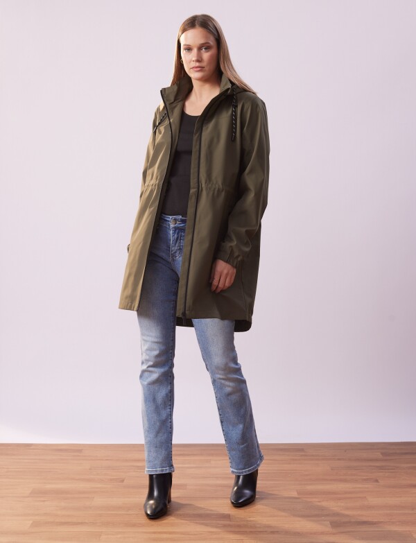 Gabardina Water Repellent OLIVA