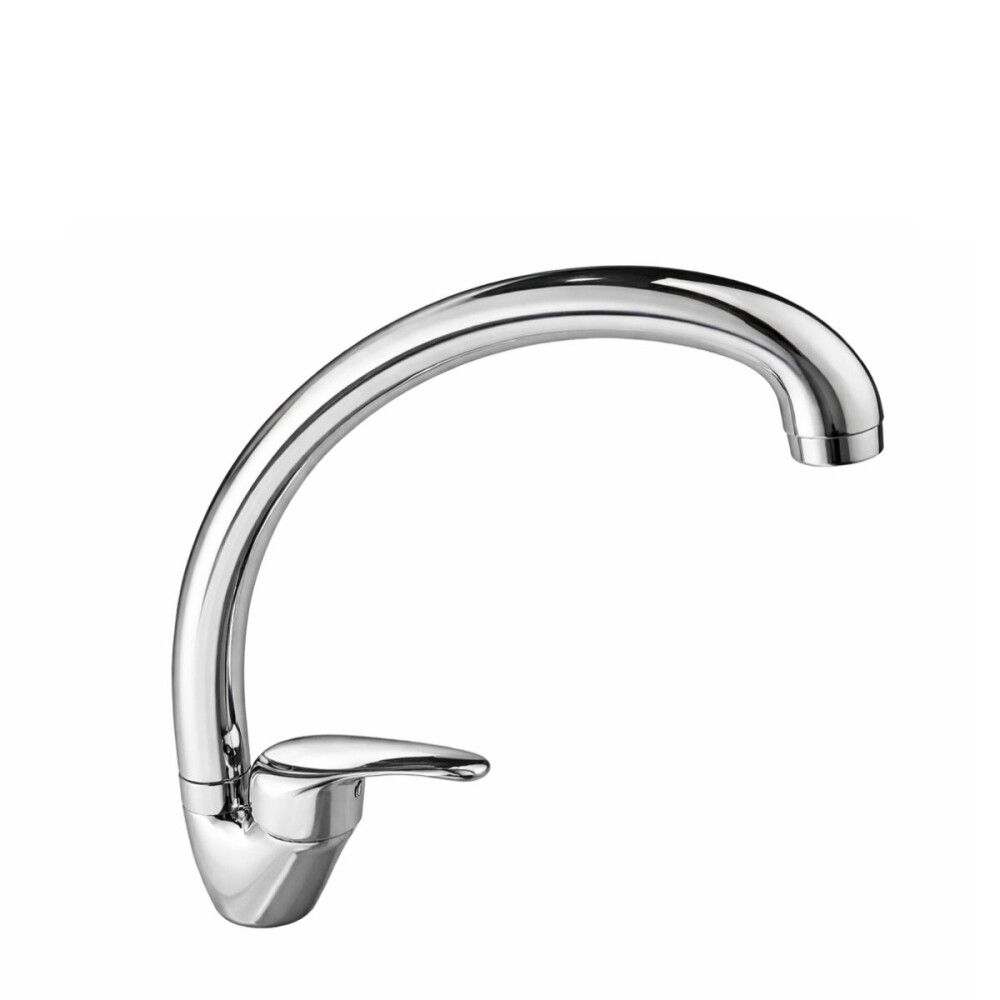 Grifería de Cocina Monocomando de mesada pico alto Capri cromado Grifería De Cocina Monocomando De Mesada Pico Alto Capri Cromado