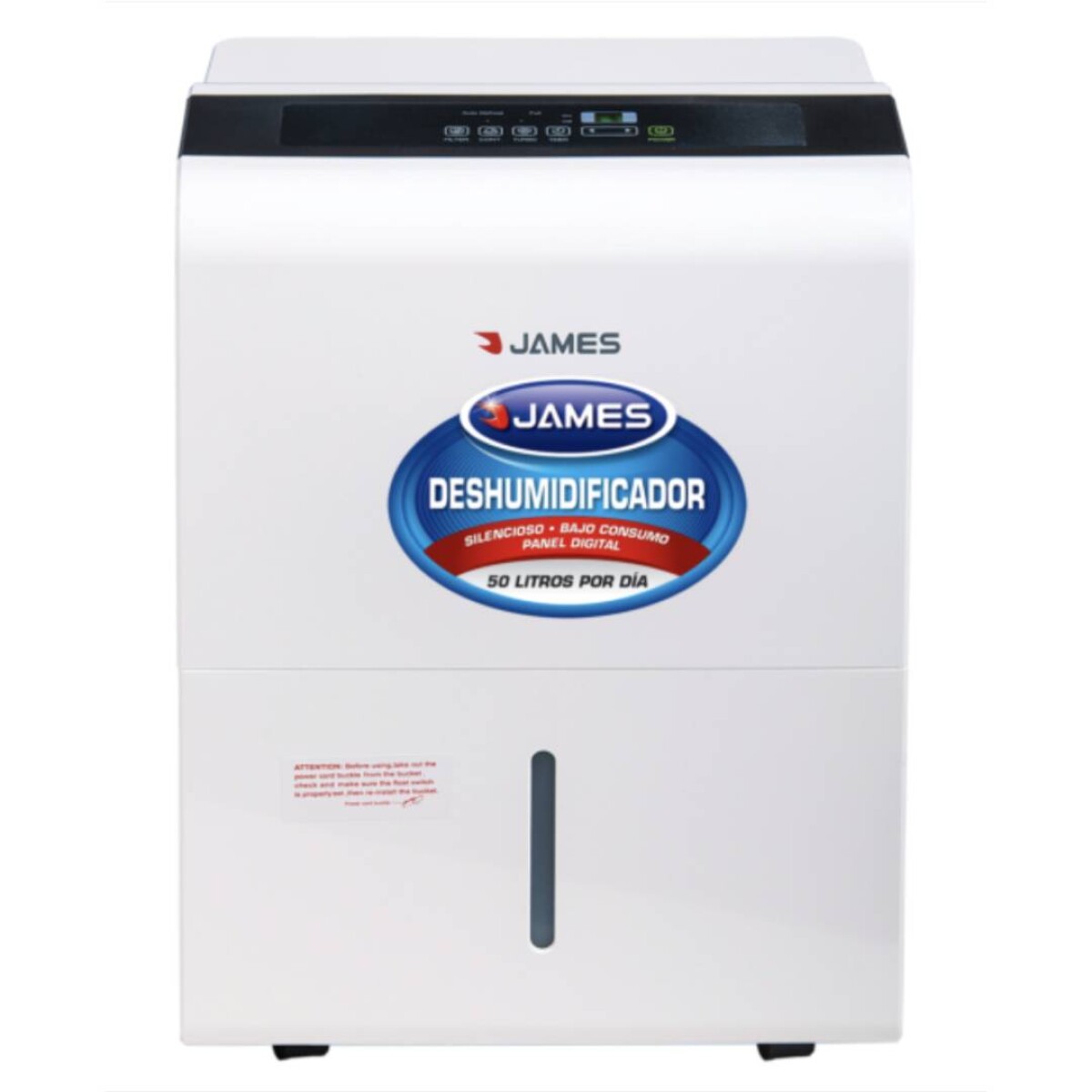 Deshumidificador JAMES DJ-50 DP - 50 Lt por dia 