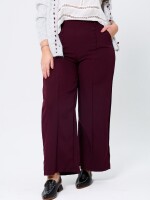 Pantalón Botones Bordo