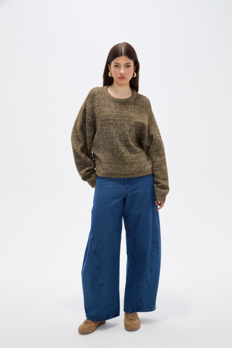 Sweater Ramin Verde Oliva Oscuro