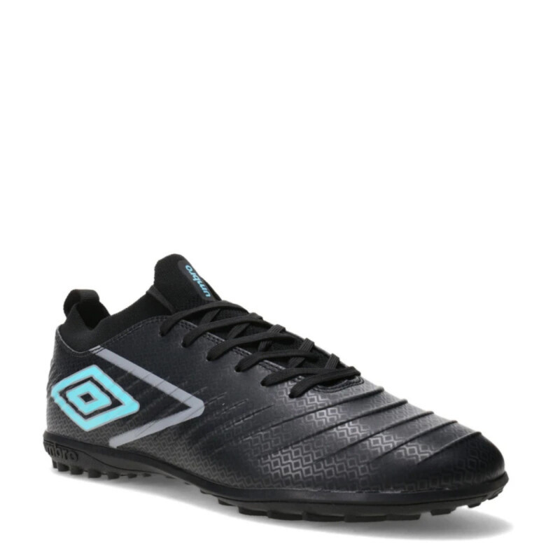 Championes Umbro Legacy TF Hombre 20103789 Negro-verde Agua