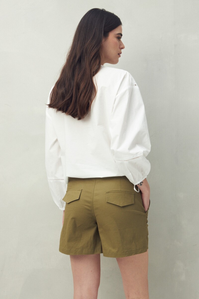 SHORT TAKAI Verde Militar