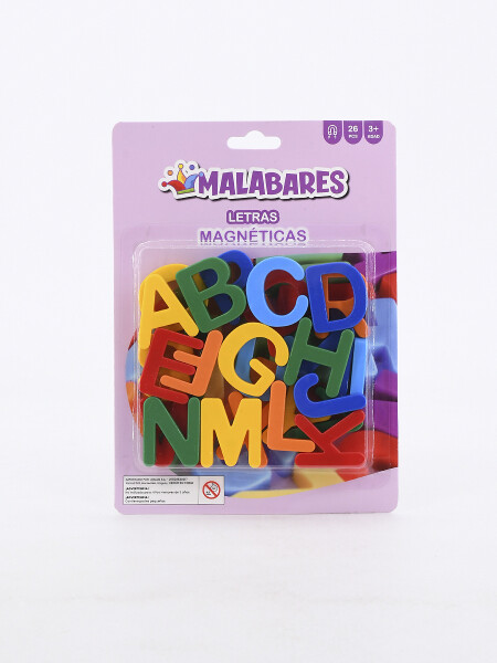 LETRAS MAGNETICAS MULTICOLOR