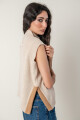 Chaleco belen Beige