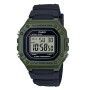 Reloj CASIO W218H-3AVDF en Resina Verde Esfera 44mm 0