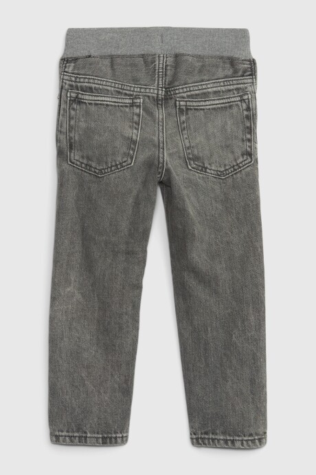 Jean Slim Toddler Niño Grey