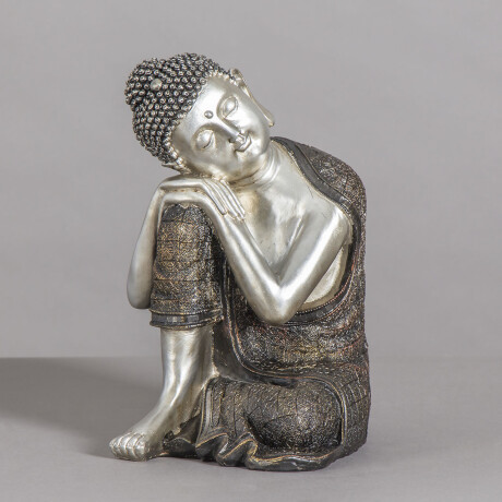 Buda durmiendo plata Buda durmiendo plata