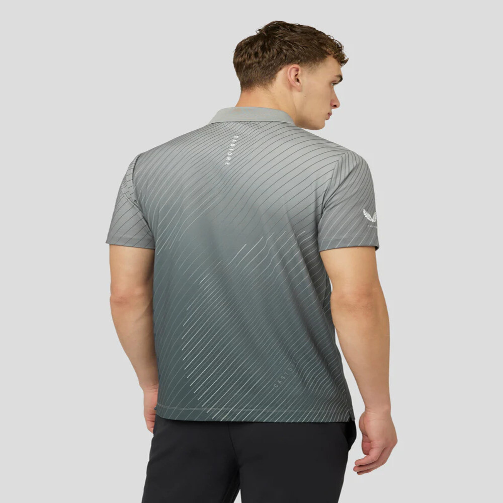 Geo Print Polo - Hombre Midnight Navy