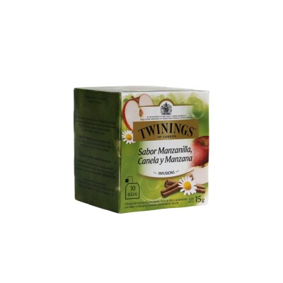 Té de manzanilla, canela y manzana 10 unidades Twinings Twining Apple,cinnamon, Camomi