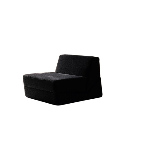 Sillón Sofá Plegable Lumax Modelo Lahti en caja Compactado Negro
